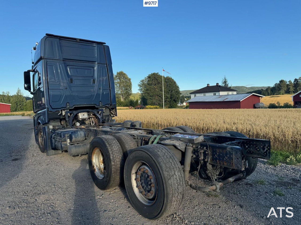 2014 Mercedes Actros 2551 Chassis. Rep object. - الشاسيه شاحنة: صور 3 2014 Mercedes Actros 2551 Chassis. Rep object. - الشاسيه شاحنة: صور 3