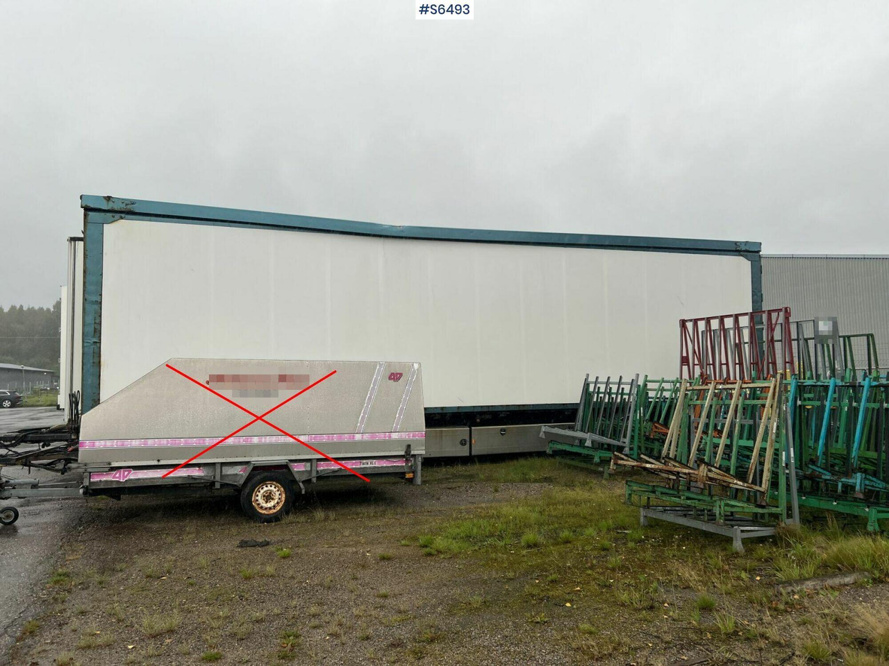 BOX TRAILER EKSJÖVAGNEN FS 18-20 - بصندوق مغلق مقطورة: صور 1 BOX TRAILER EKSJÖVAGNEN FS 18-20 - بصندوق مغلق مقطورة: صور 1