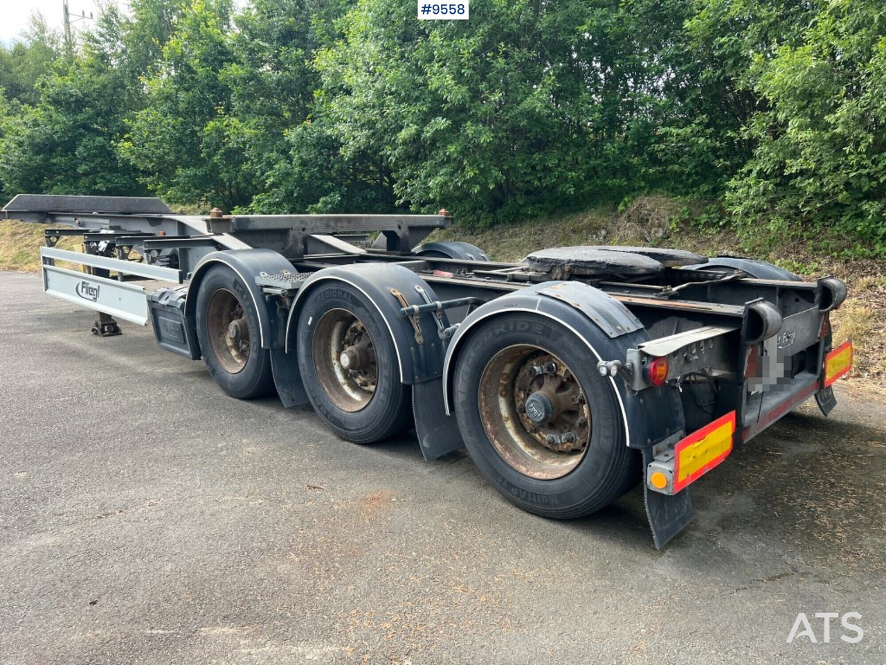 Container link - trailer Fliegl SDS 420 - شاحنات الحاويات/ جسم علوي قابل للتغيير مقطورة: صور 4 Container link - trailer Fliegl SDS 420 - شاحنات الحاويات/ جسم علوي قابل للتغيير مقطورة: صور 4