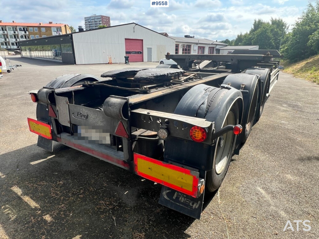 Container link - trailer Fliegl SDS 420 - شاحنات الحاويات/ جسم علوي قابل للتغيير مقطورة: صور 3 Container link - trailer Fliegl SDS 420 - شاحنات الحاويات/ جسم علوي قابل للتغيير مقطورة: صور 3