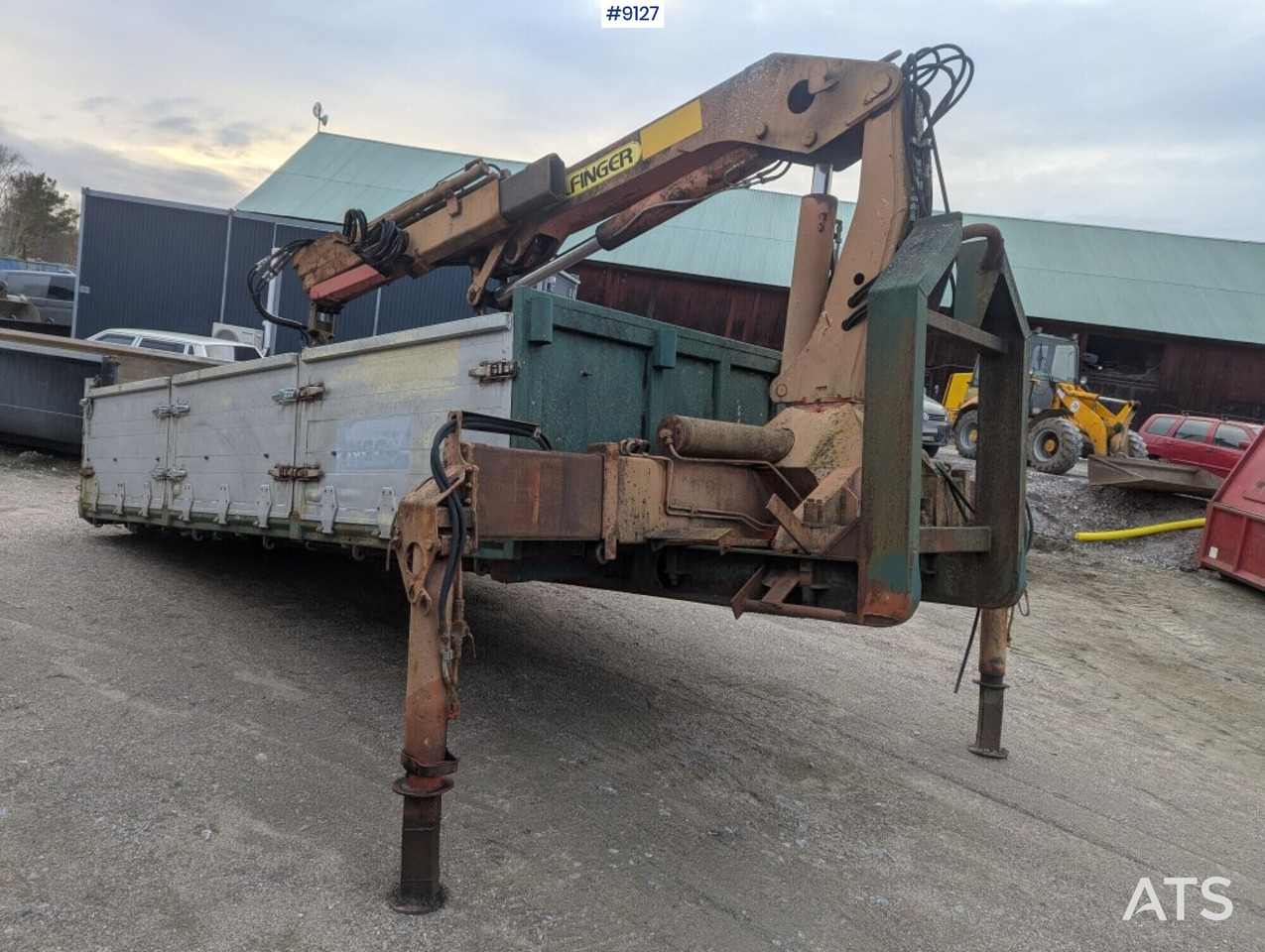 Crane flatbed Palfinger with rotator and bucket - جسم الشاحنة المسطحة, شاحنة كرين: صور 2 Crane flatbed Palfinger with rotator and bucket - جسم الشاحنة المسطحة, شاحنة كرين: صور 2