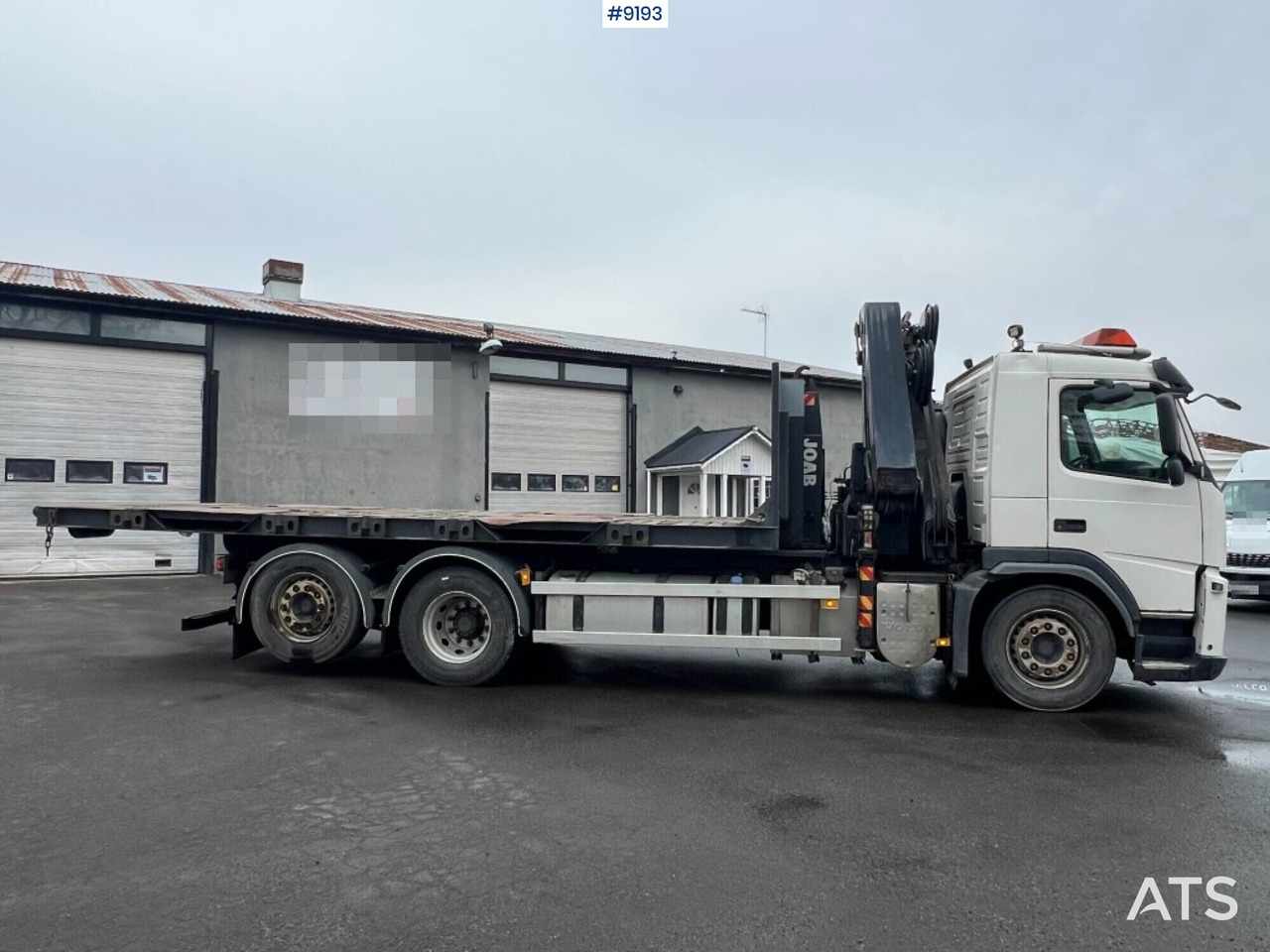 Crane truck VOLVO FM 6*2 with Flatbed and Gravel flatbed (See Video) - شاحنة كرين: صور 3 Crane truck VOLVO FM 6*2 with Flatbed and Gravel flatbed (See Video) - شاحنة كرين: صور 3
