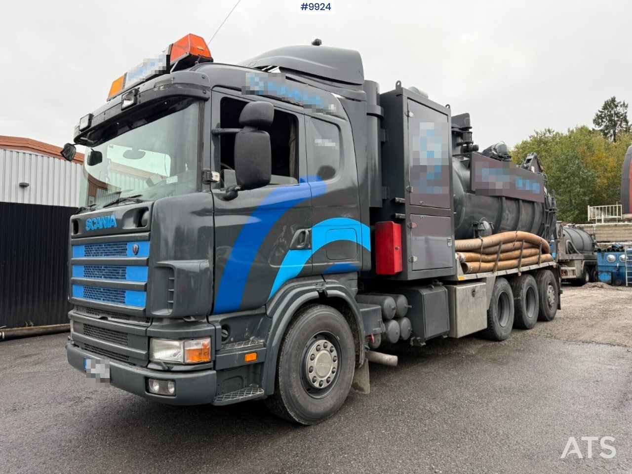 Dry vacuum loader Scania R114 8x4 - فراغ شاحنة: صور 3 Dry vacuum loader Scania R114 8x4 - فراغ شاحنة: صور 3