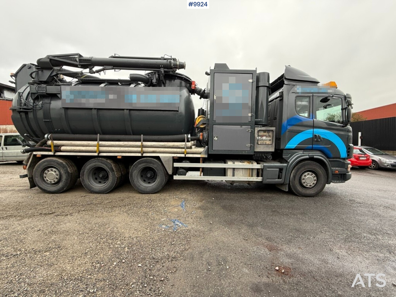Dry vacuum loader Scania R114 8x4 - فراغ شاحنة: صور 5 Dry vacuum loader Scania R114 8x4 - فراغ شاحنة: صور 5