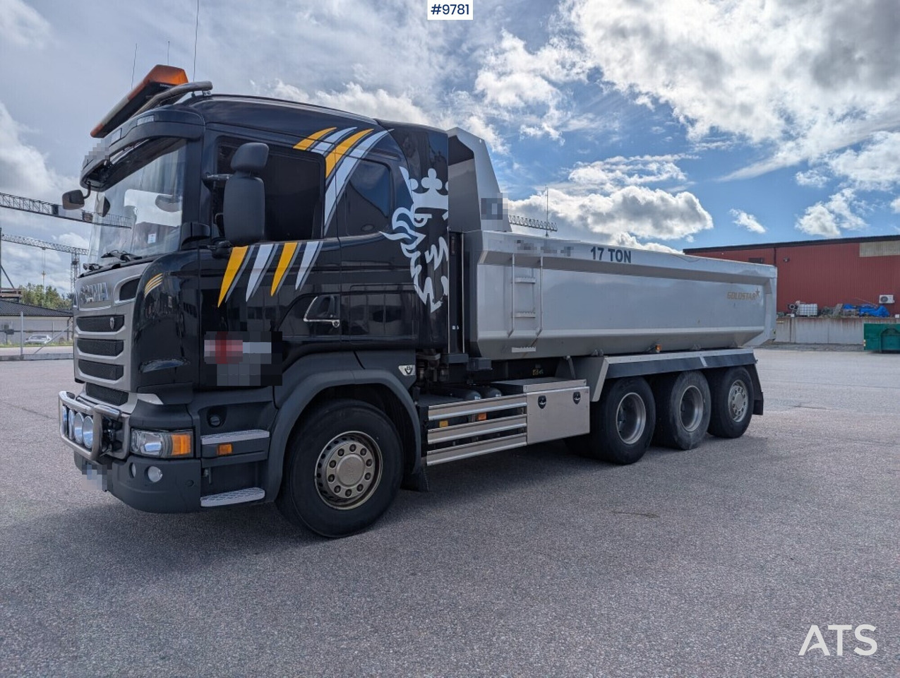 Dump truck Scania R520 8X4 - قلابات: صور 1 Dump truck Scania R520 8X4 - قلابات: صور 1