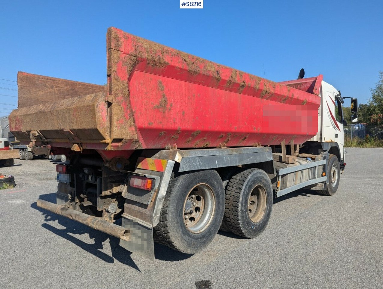 Dump truck Volvo FMX 6X2 - قلابات: صور 2 Dump truck Volvo FMX 6X2 - قلابات: صور 2