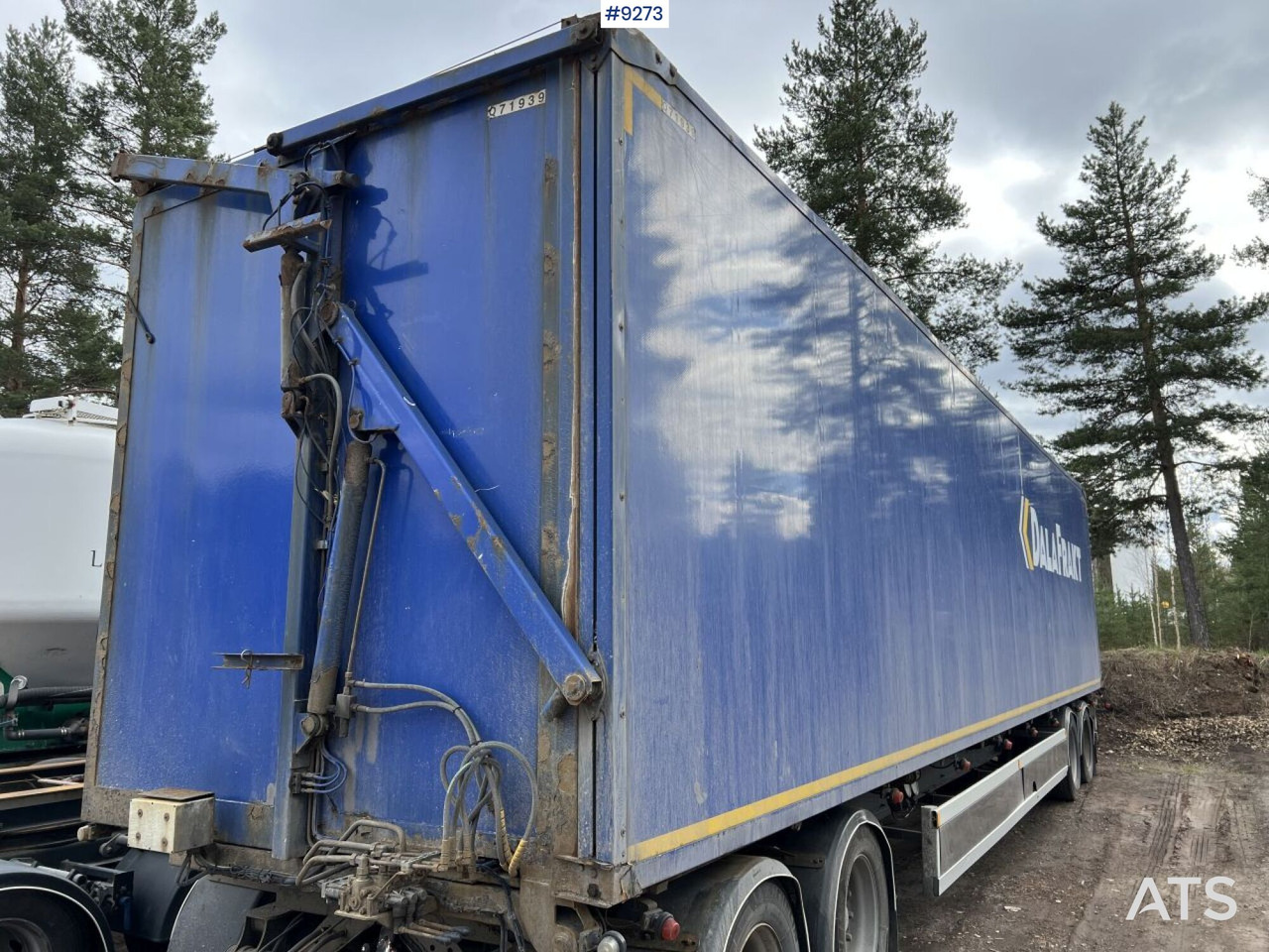EKSJÖVAGNEN FS 18-18 CHIPPER TRAILER - بصندوق مغلق مقطورة: صور 5 EKSJÖVAGNEN FS 18-18 CHIPPER TRAILER - بصندوق مغلق مقطورة: صور 5