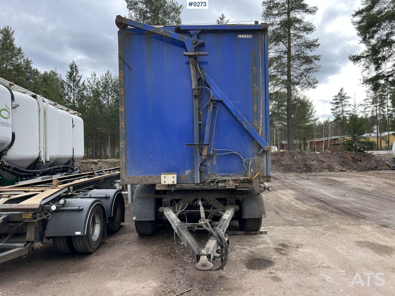 EKSJÖVAGNEN FS 18-18 CHIPPER TRAILER - بصندوق مغلق مقطورة: صور 3 EKSJÖVAGNEN FS 18-18 CHIPPER TRAILER - بصندوق مغلق مقطورة: صور 3