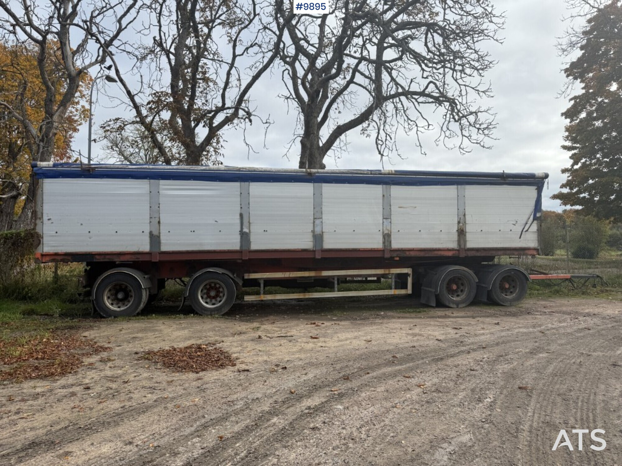Grain trailer Briab SBLB4TB-36-110 - المقطورة الزراعية: صور 3 Grain trailer Briab SBLB4TB-36-110 - المقطورة الزراعية: صور 3