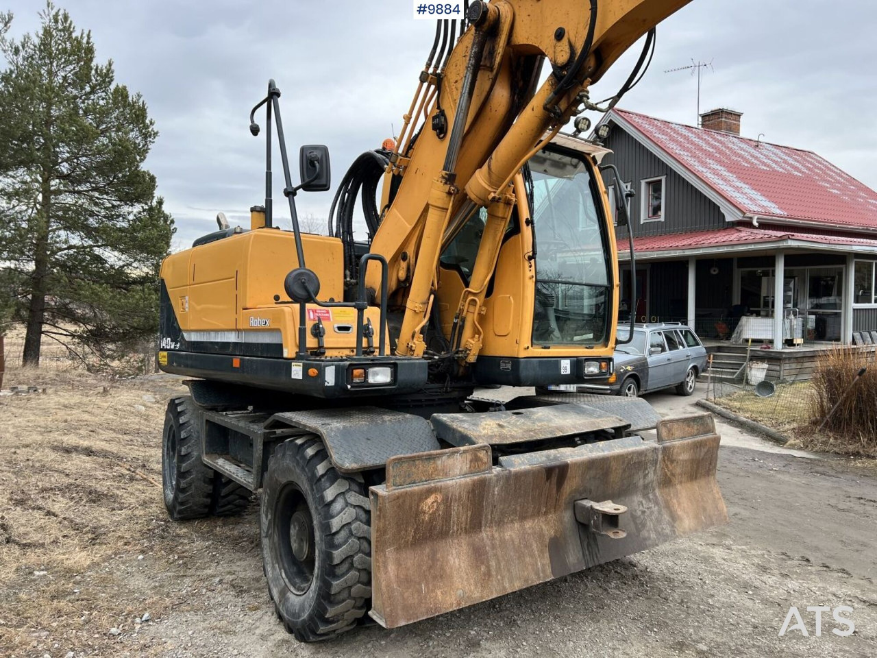 Hyundai 140W-9 Wheel excavator with rotor and planer bucket - حفارة على عجلات: صور 2 Hyundai 140W-9 Wheel excavator with rotor and planer bucket - حفارة على عجلات: صور 2