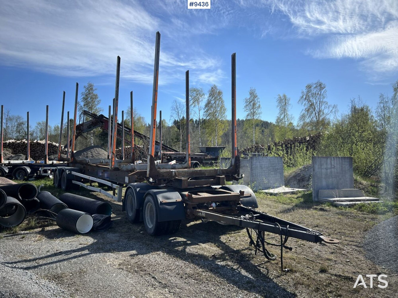 Kilafors SBB4A Logging trailer - مقطورة اخشاب: صور 1 Kilafors SBB4A Logging trailer - مقطورة اخشاب: صور 1