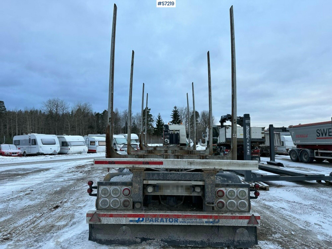 Logging trailer 5-axles, Parator SV 18-24 - مقطورة اخشاب: صور 4 Logging trailer 5-axles, Parator SV 18-24 - مقطورة اخشاب: صور 4