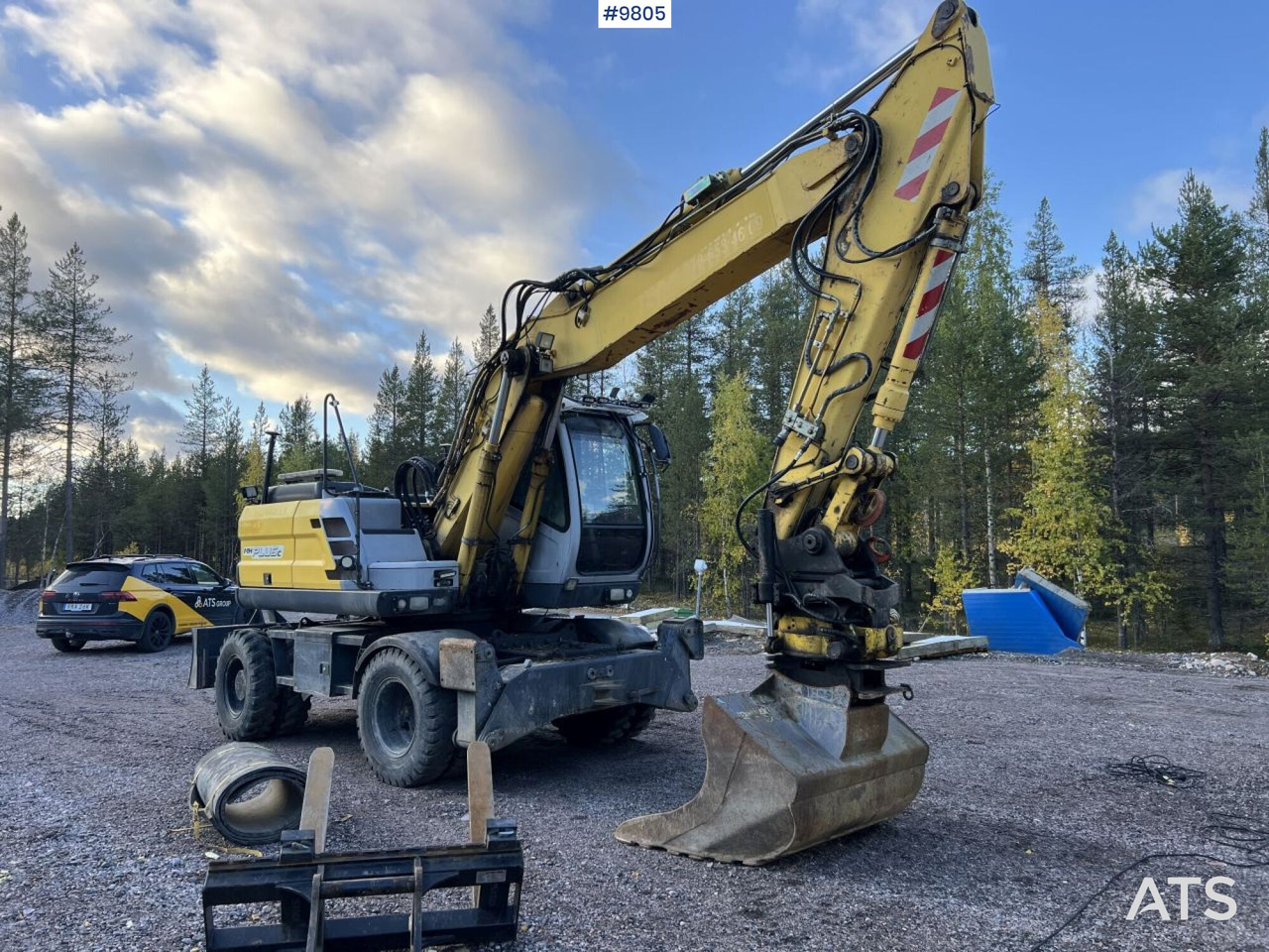 New Holland, MH-Plus-C Wheel excavator with excavation system, rotor, and grader bucket - حفارة على عجلات: صور 1 New Holland, MH-Plus-C Wheel excavator with excavation system, rotor, and grader bucket - حفارة على عجلات: صور 1