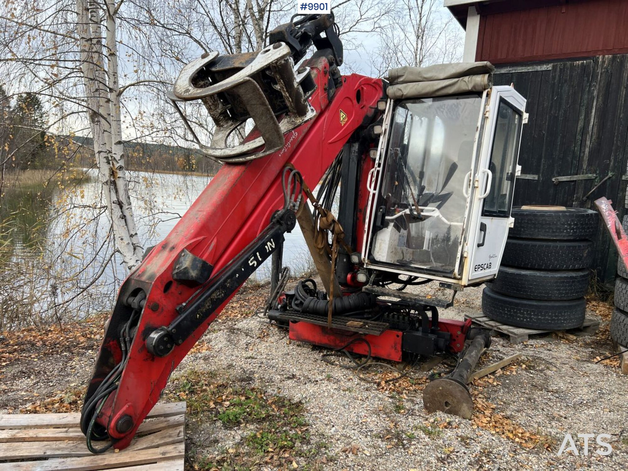 PALFINGER EPSILON M110 Timber crane with double jibs - ونش كرين: صور 2 PALFINGER EPSILON M110 Timber crane with double jibs - ونش كرين: صور 2