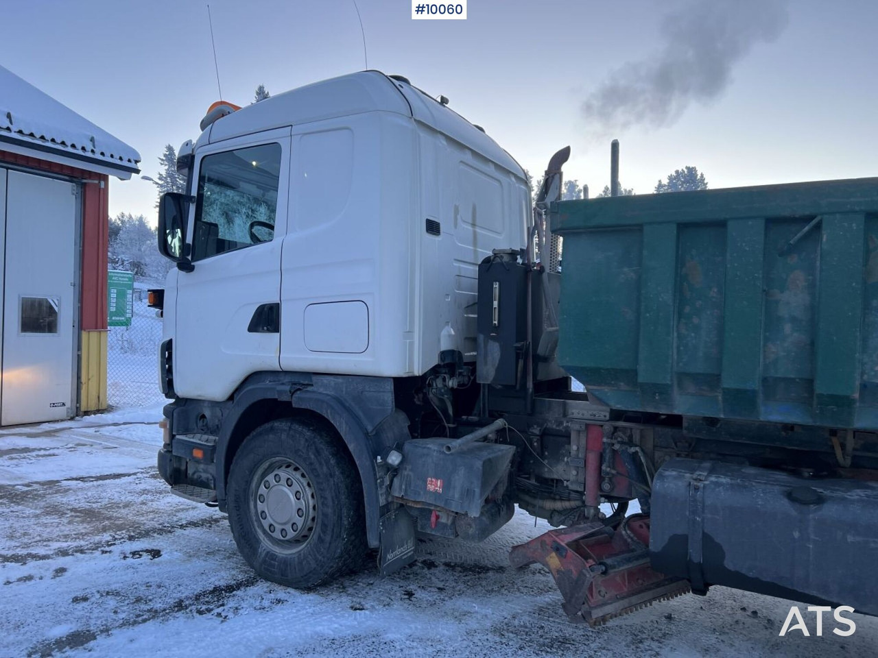 SCANIA R164 Tipper truck with plow equipment (VIDEO) - قلابات: صور 2 SCANIA R164 Tipper truck with plow equipment (VIDEO) - قلابات: صور 2