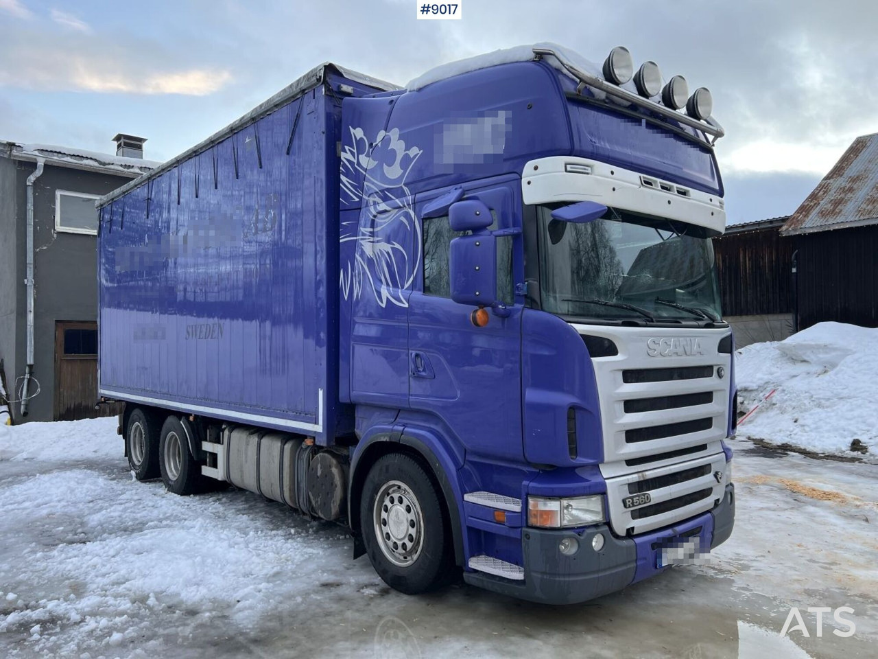 بصندوق مغلق شاحنة SCANIA R560 chipper truck: صور 10