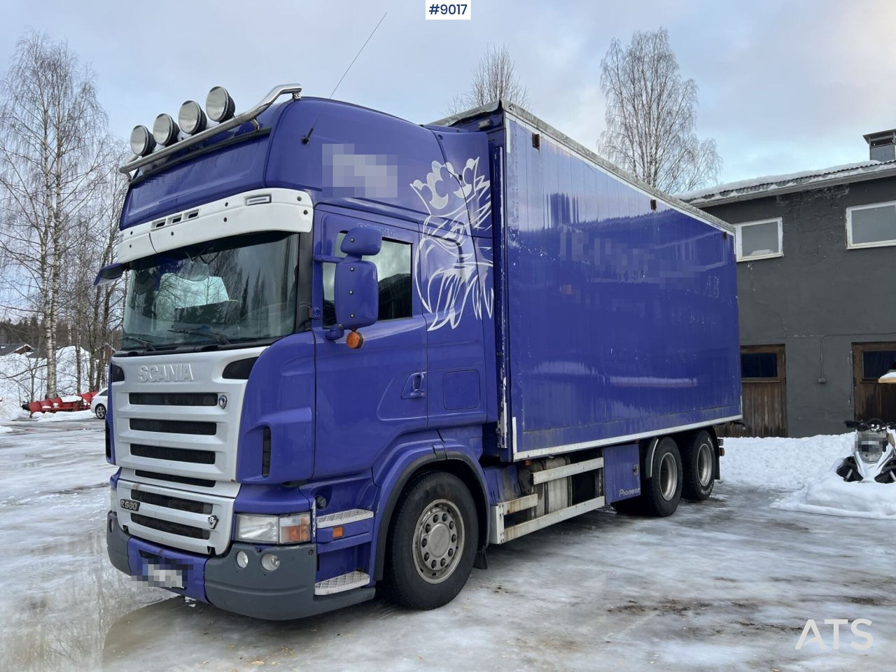 SCANIA R560 chipper truck - بصندوق مغلق شاحنة: صور 1 SCANIA R560 chipper truck - بصندوق مغلق شاحنة: صور 1