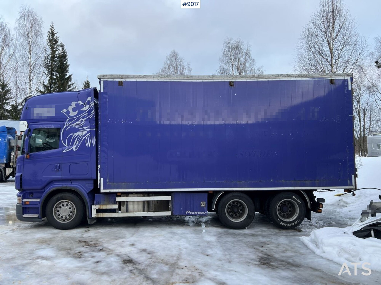 بصندوق مغلق شاحنة SCANIA R560 chipper truck: صور 8