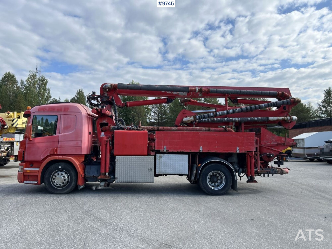 Scania P230 with Concrete pump - مضخة خرسانة: صور 3 Scania P230 with Concrete pump - مضخة خرسانة: صور 3