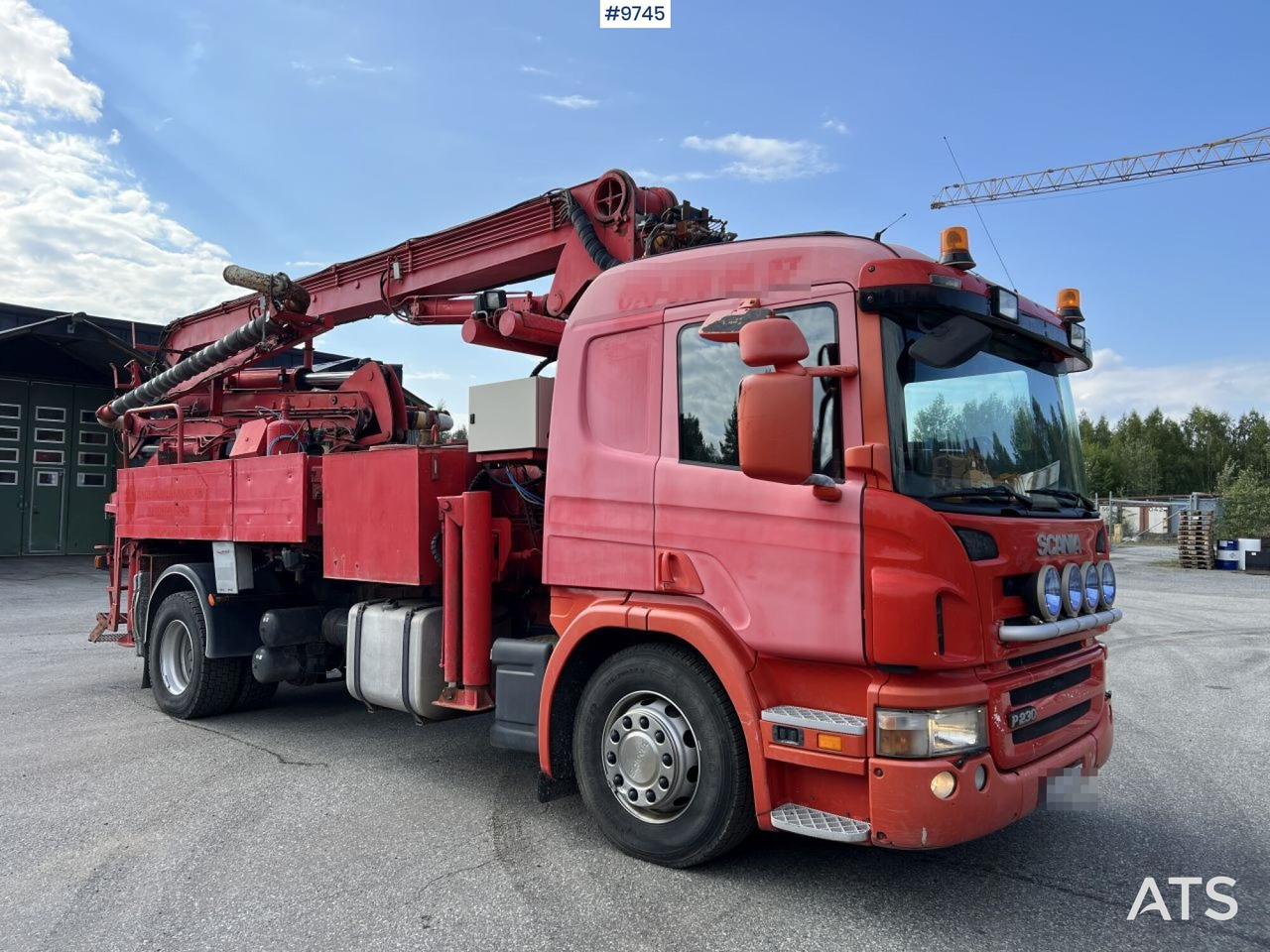 Scania P230 with Concrete pump - مضخة خرسانة: صور 2 Scania P230 with Concrete pump - مضخة خرسانة: صور 2