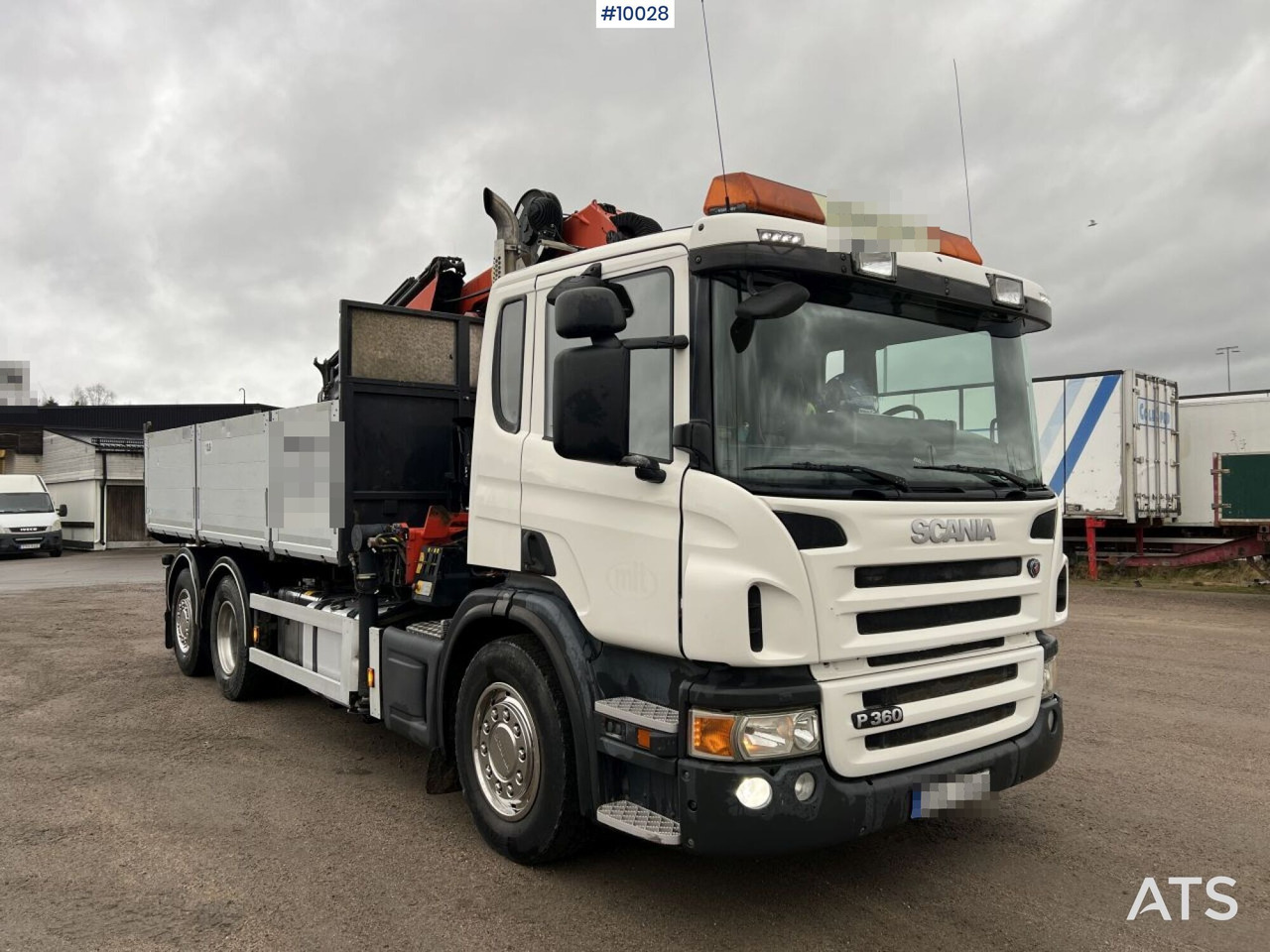 Scania P360 Crane truck/Dump truck - Palfinger 18002 - قلابات, شاحنة كرين: صور 5 Scania P360 Crane truck/Dump truck - Palfinger 18002 - قلابات, شاحنة كرين: صور 5