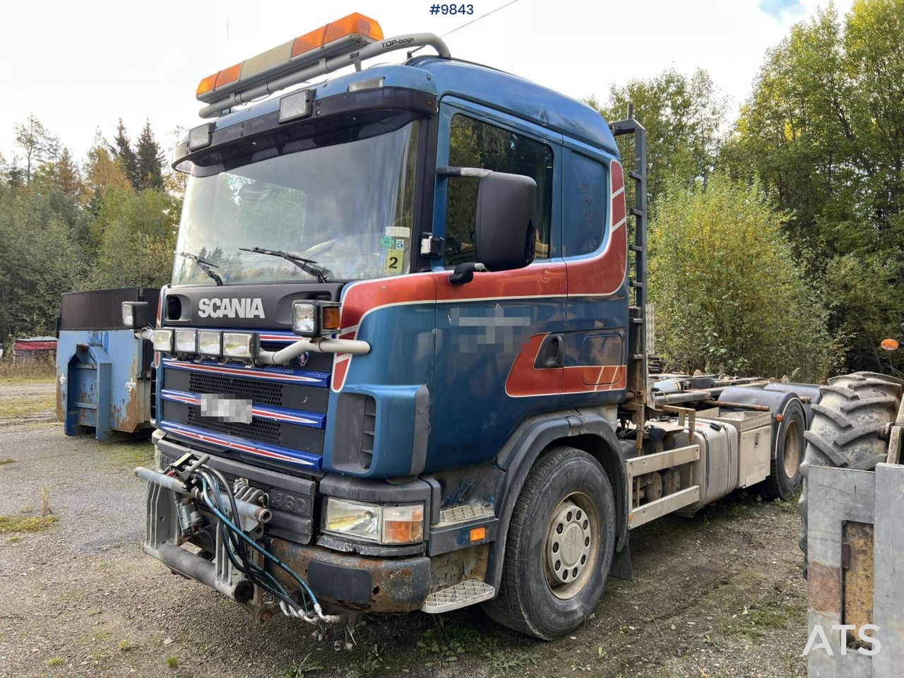 Scania R144 Hook Truck with plow equipment - شاحنة ذات الخطاف: صور 1 Scania R144 Hook Truck with plow equipment - شاحنة ذات الخطاف: صور 1