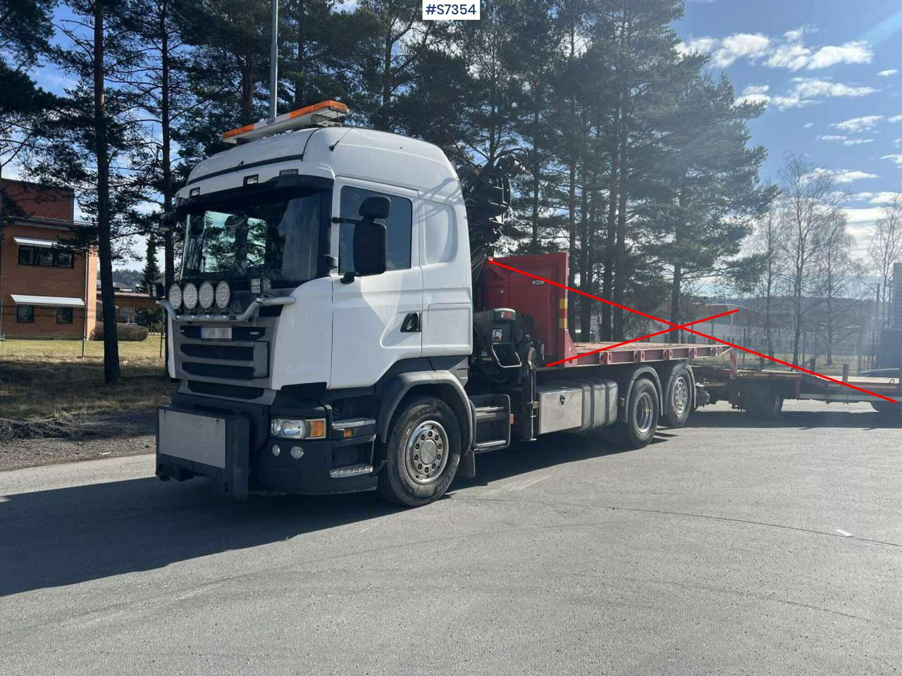Scania R410 LB 6x2 Crane truck with Hiab crane and multilift axle - شاحنة ذات الخطاف, شاحنة كرين: صور 1 Scania R410 LB 6x2 Crane truck with Hiab crane and multilift axle - شاحنة ذات الخطاف, شاحنة كرين: صور 1