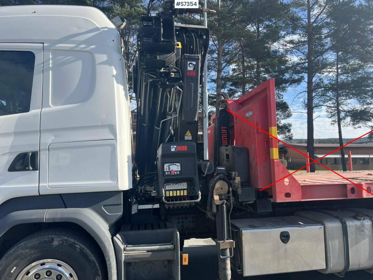 Scania R410 LB 6x2 Crane truck with Hiab crane and multilift axle - شاحنة ذات الخطاف, شاحنة كرين: صور 2 Scania R410 LB 6x2 Crane truck with Hiab crane and multilift axle - شاحنة ذات الخطاف, شاحنة كرين: صور 2