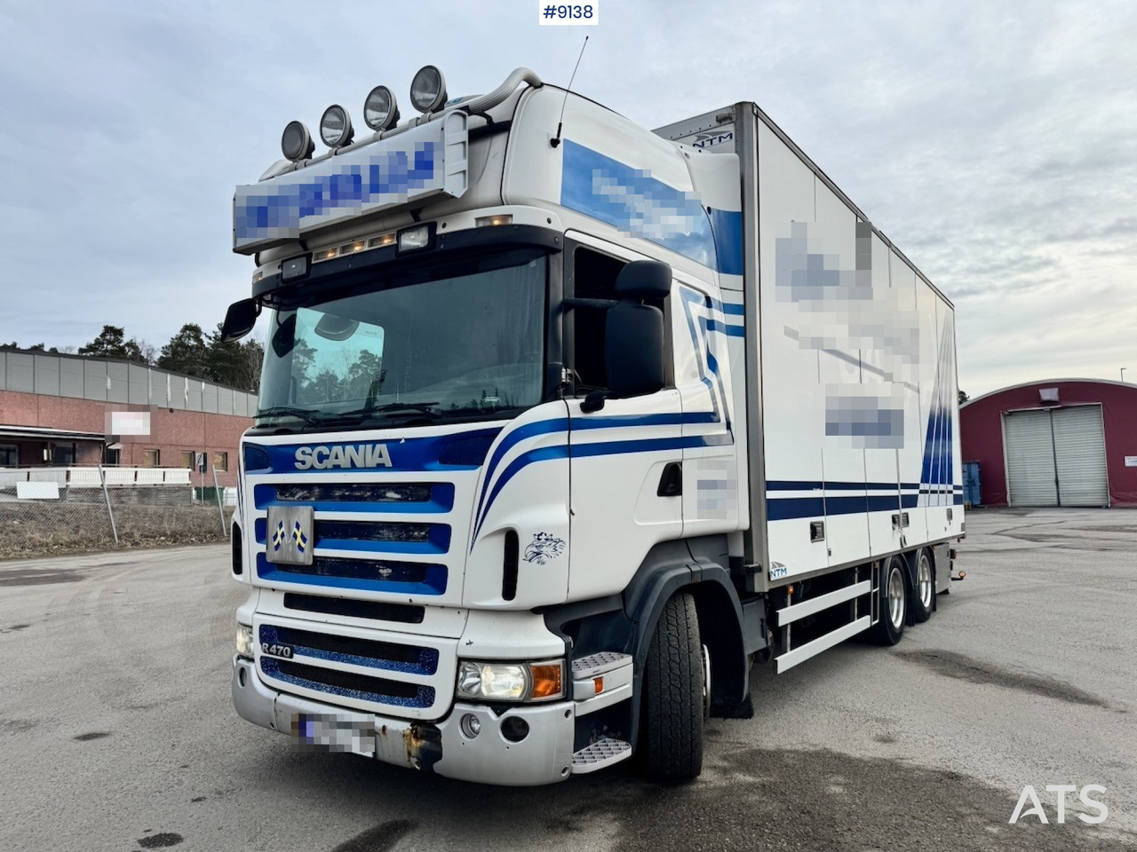 بصندوق مغلق شاحنة Scania R480/470 6x2 Box Truck with full side opening (VIDEO): صور 8
