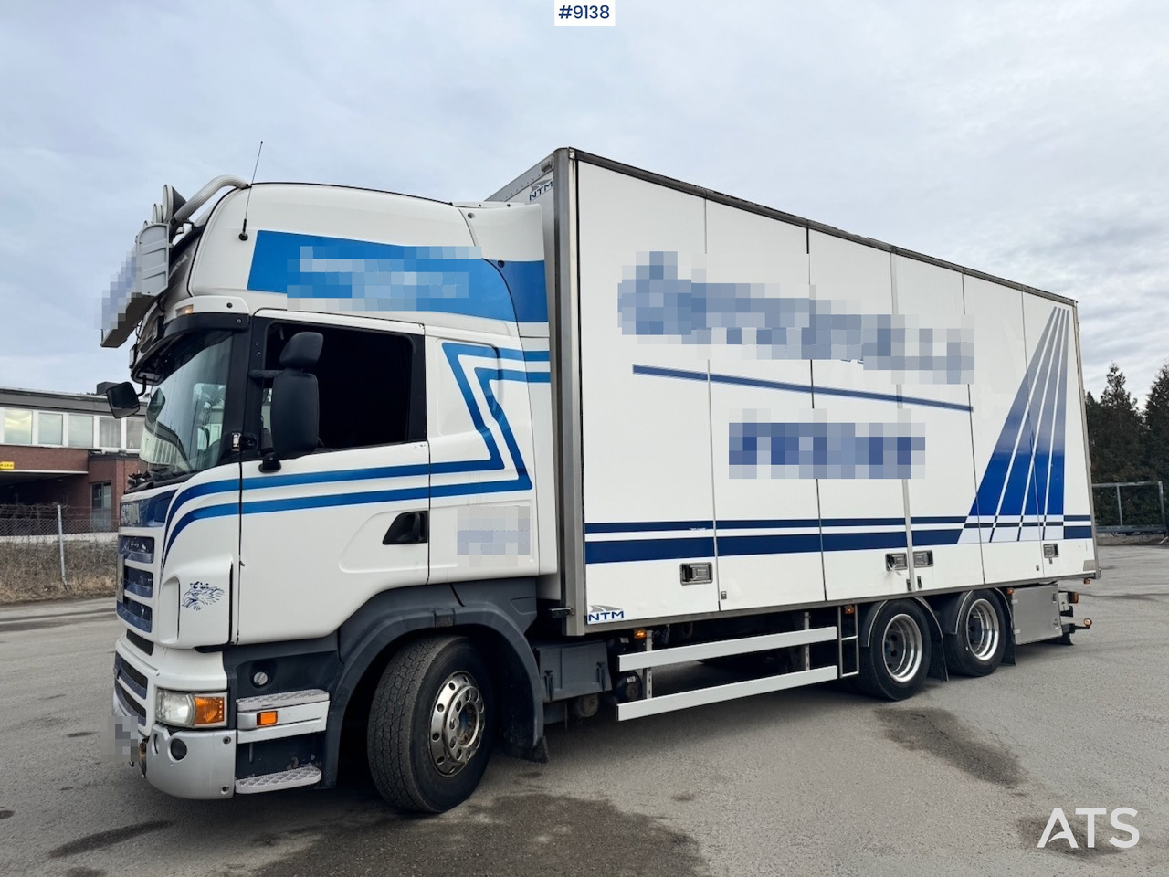 بصندوق مغلق شاحنة Scania R480/470 6x2 Box Truck with full side opening (VIDEO): صور 9