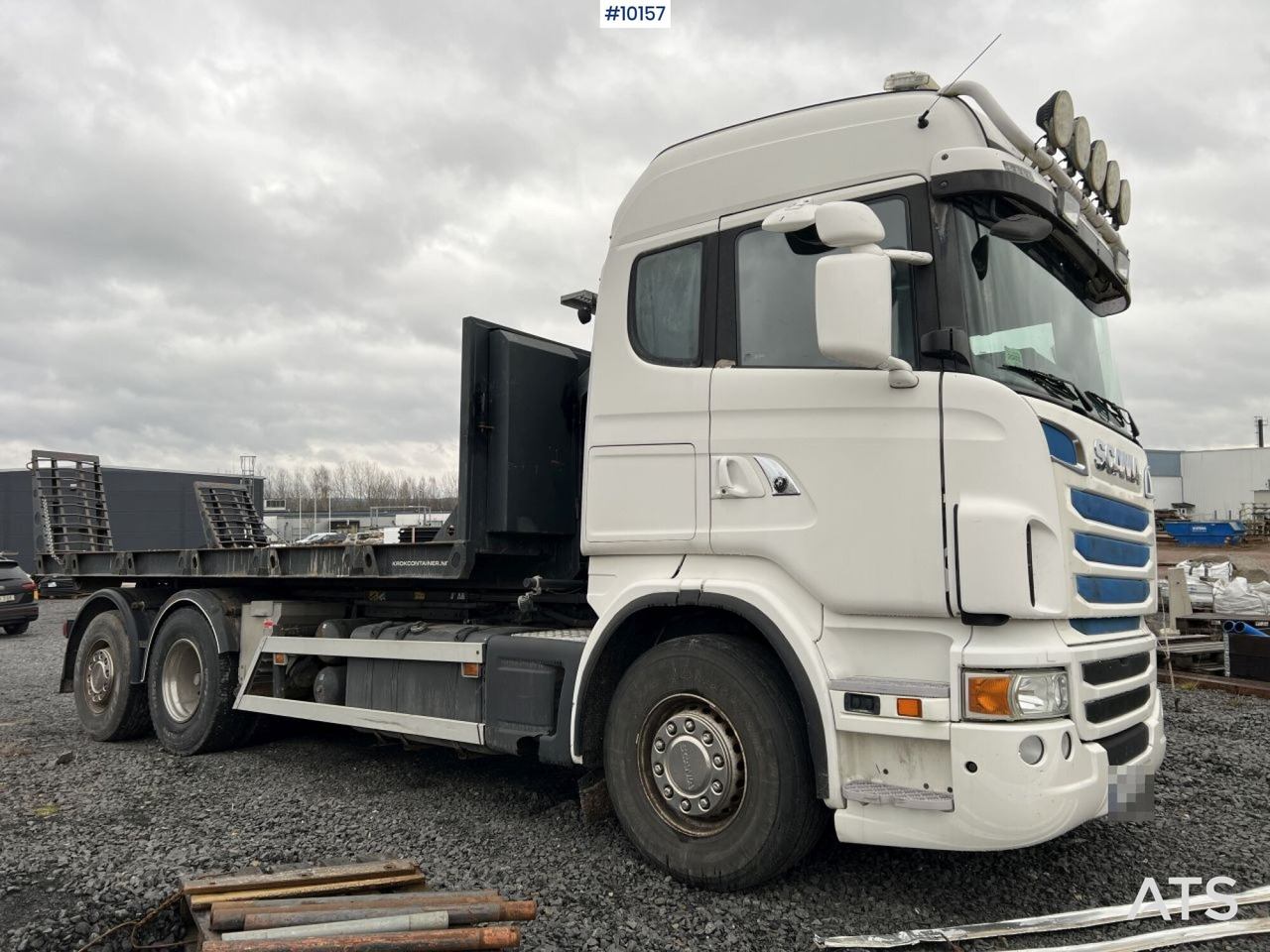 Scania R480 Hooklift truck - شاحنة ذات الخطاف: صور 2 Scania R480 Hooklift truck - شاحنة ذات الخطاف: صور 2