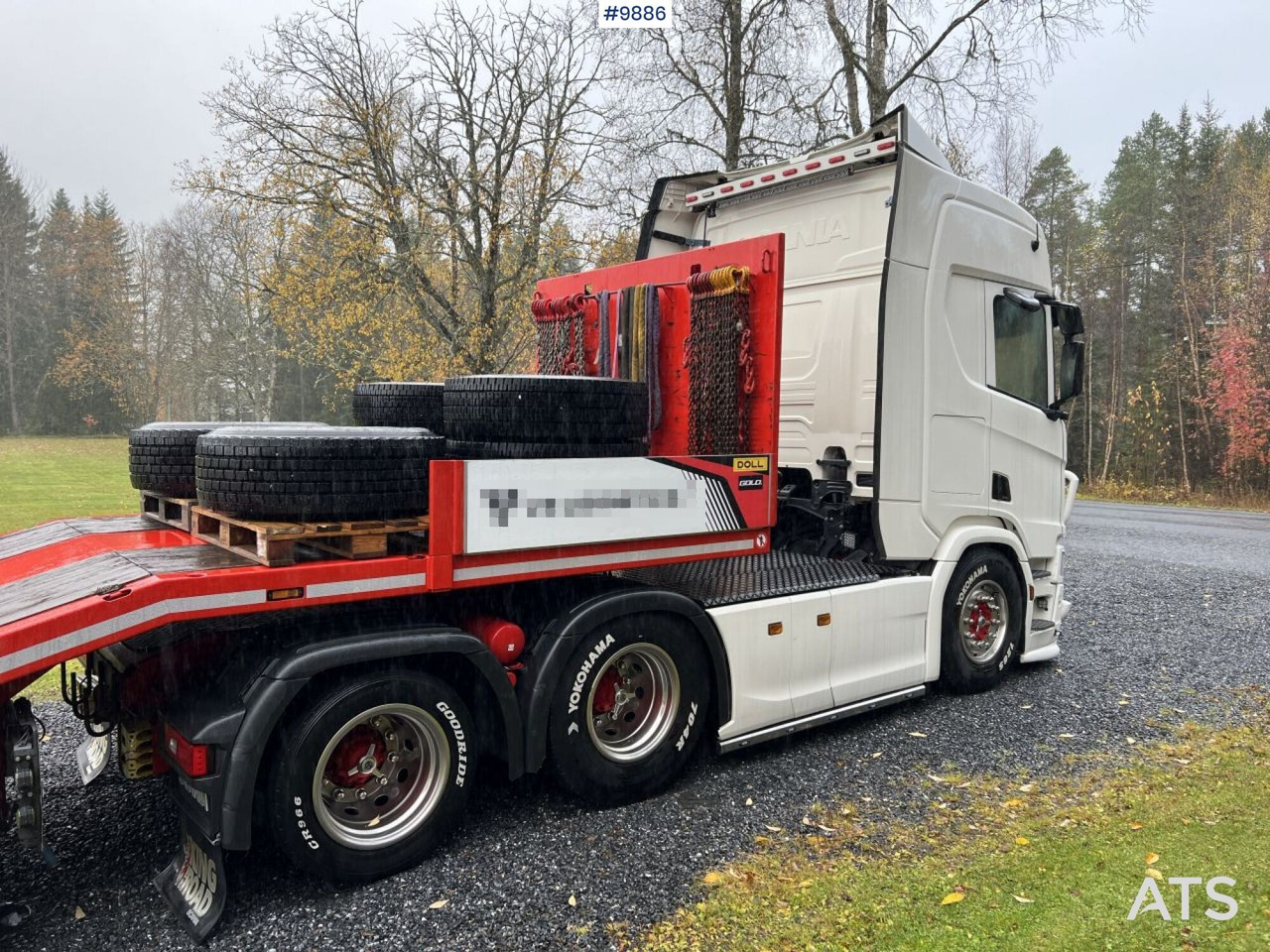 Scania R500 Tractor unit with Doll S3L Trombone Trailer - شاحنة جرار, عربة مسطحة منخفضة نصف مقطورة: صور 3 Scania R500 Tractor unit with Doll S3L Trombone Trailer - شاحنة جرار, عربة مسطحة منخفضة نصف مقطورة: صور 3