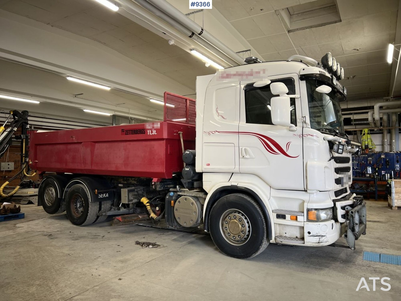 Scania R560 with laxo lock and plow equipment - قلابات: صور 2 Scania R560 with laxo lock and plow equipment - قلابات: صور 2