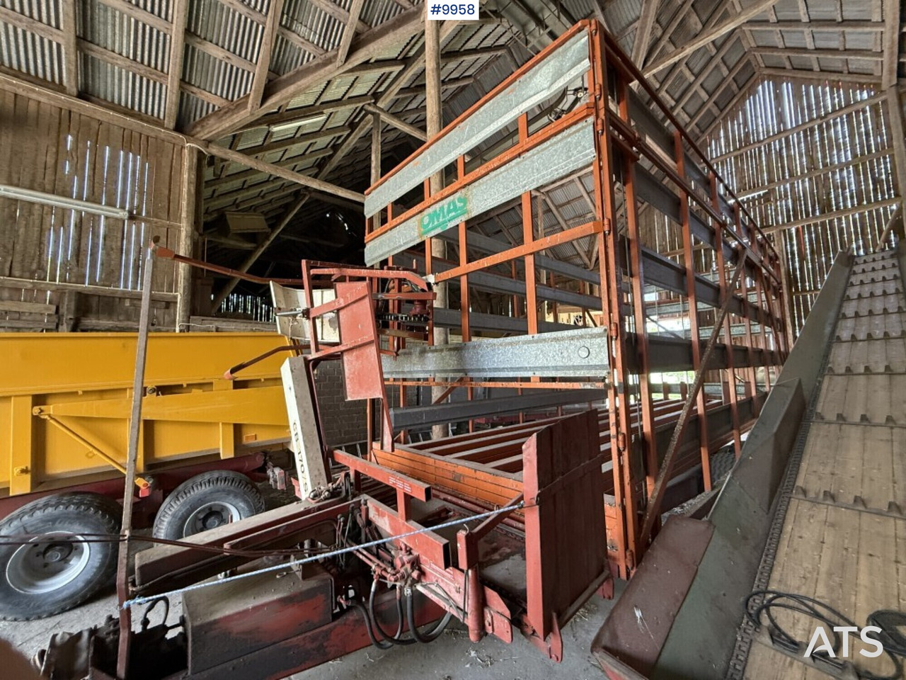 Self-loading trailer small bale Omas CB170 S - السيلاج الآلات, مقطورة: صور 3 Self-loading trailer small bale Omas CB170 S - السيلاج الآلات, مقطورة: صور 3