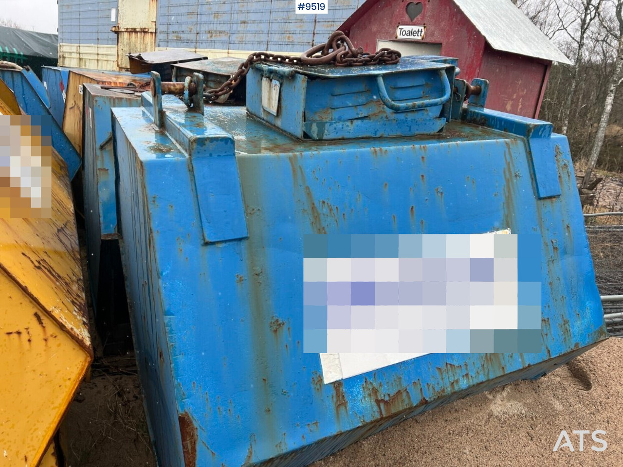 Tank diesel - 1,5 cubic - J-O Fherm dumper - خزان تخزين: صور 3 Tank diesel - 1,5 cubic - J-O Fherm dumper - خزان تخزين: صور 3