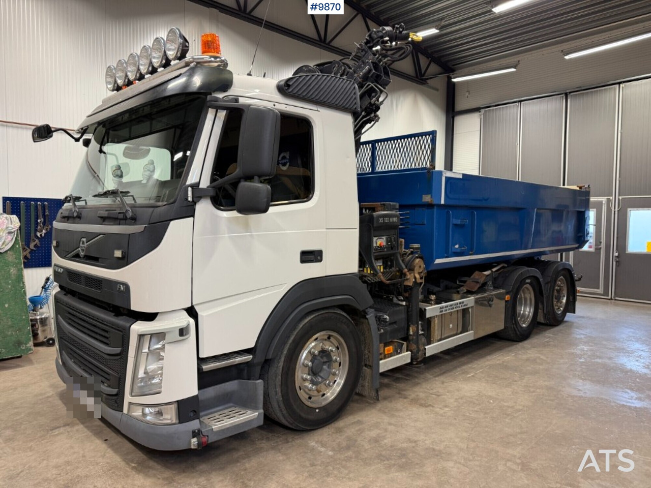 Tipper / Crane truck Volvo FM 420 6x2 - قلابات, شاحنة كرين: صور 2 Tipper / Crane truck Volvo FM 420 6x2 - قلابات, شاحنة كرين: صور 2