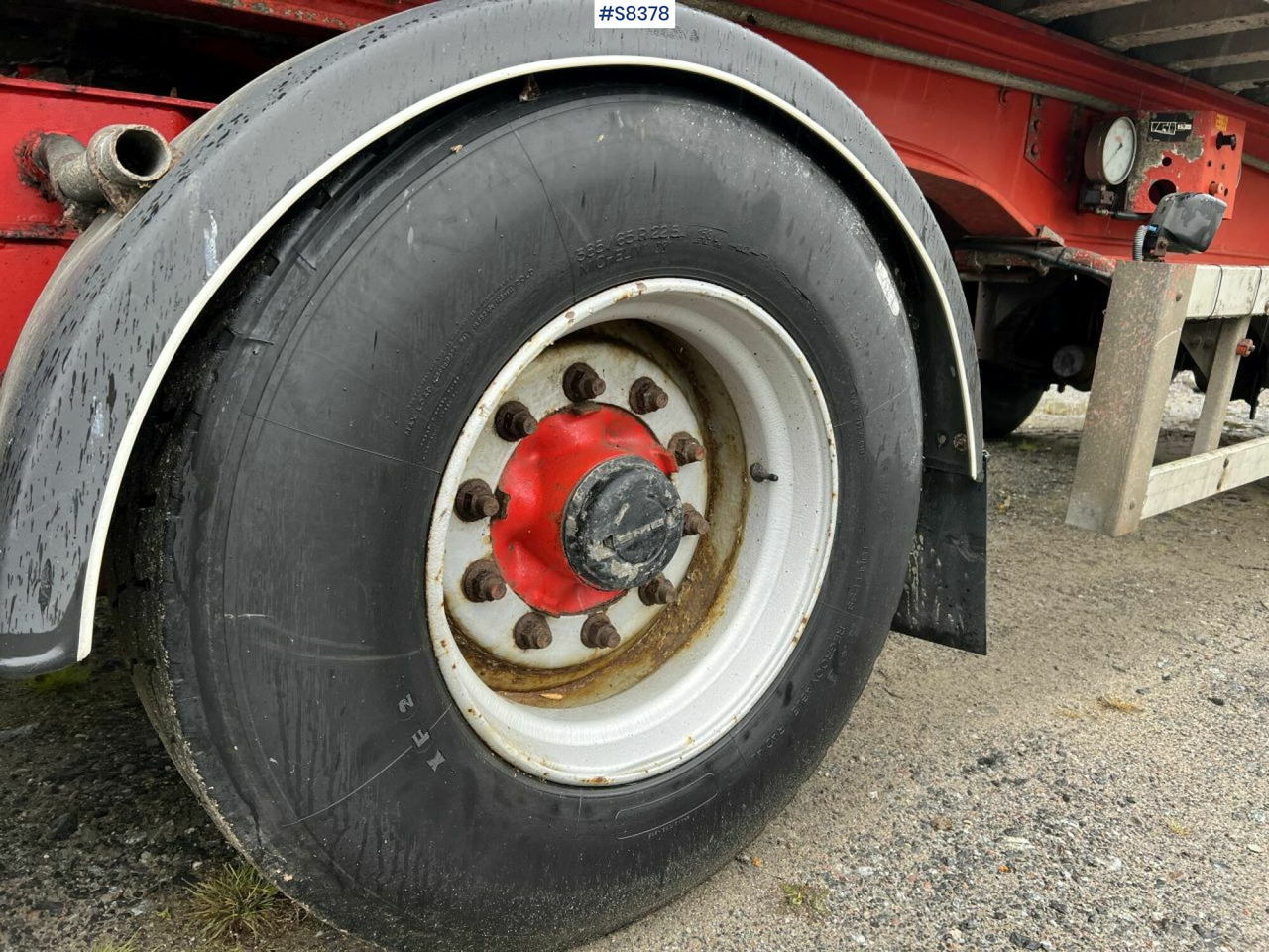 قلابة مقطورة Tipper trailer, Fruehauf TP-87, 4-axles, Dump body Benalu: صور 12