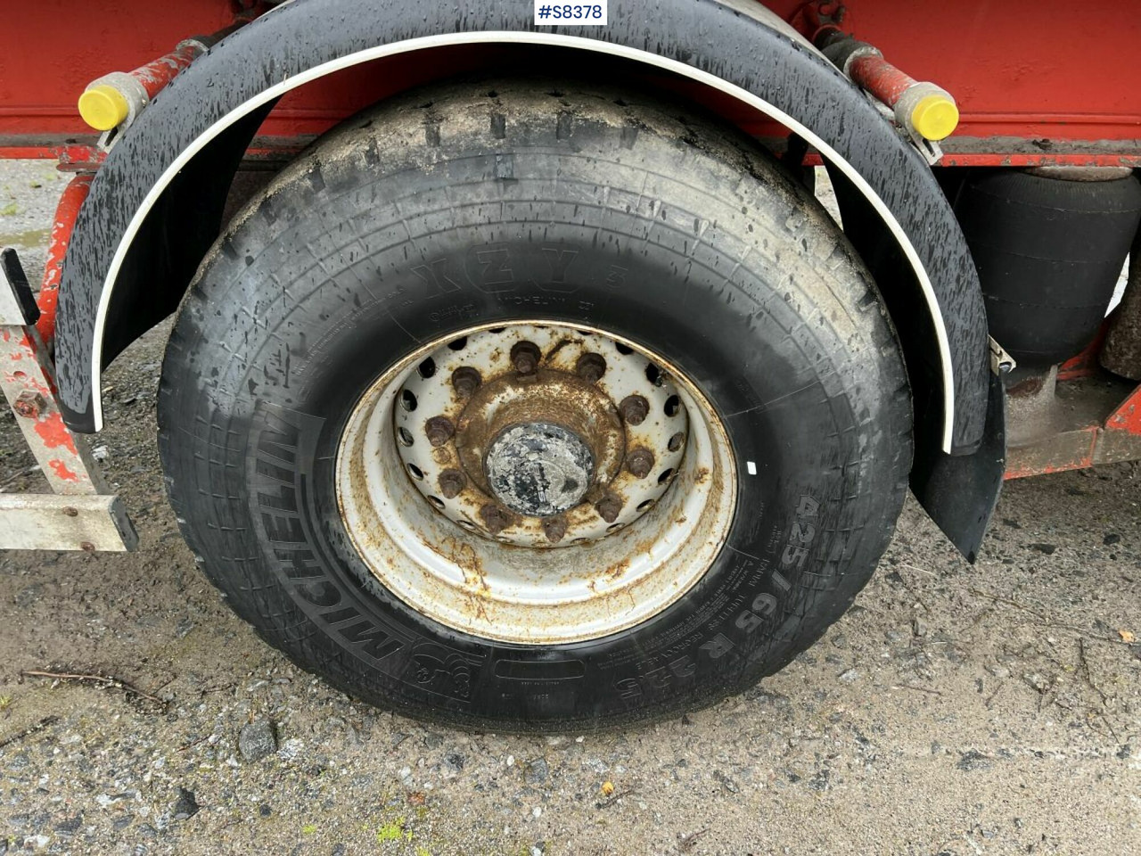 قلابة مقطورة Tipper trailer, Fruehauf TP-87, 4-axles, Dump body Benalu: صور 11