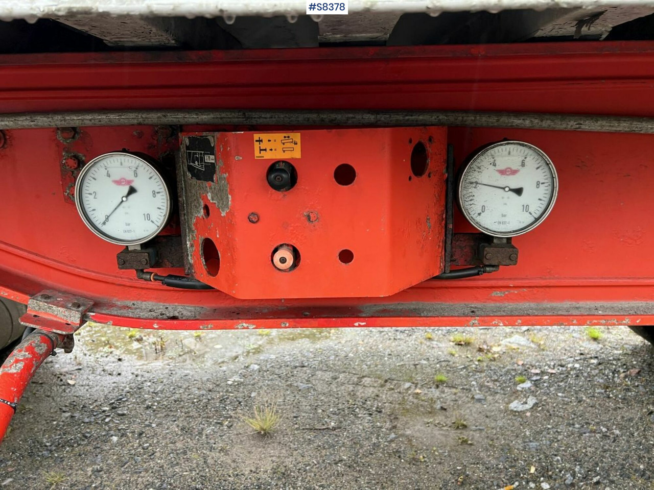 قلابة مقطورة Tipper trailer, Fruehauf TP-87, 4-axles, Dump body Benalu: صور 14