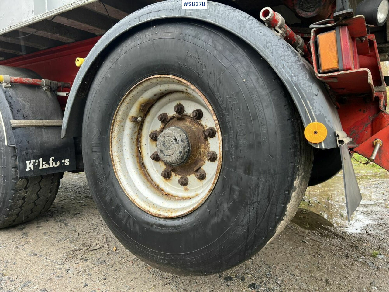 قلابة مقطورة Tipper trailer, Fruehauf TP-87, 4-axles, Dump body Benalu: صور 10