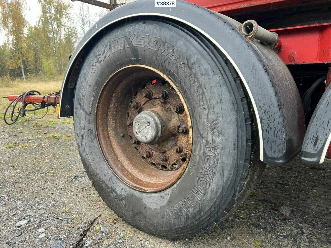 قلابة مقطورة Tipper trailer, Fruehauf TP-87, 4-axles, Dump body Benalu: صور 13