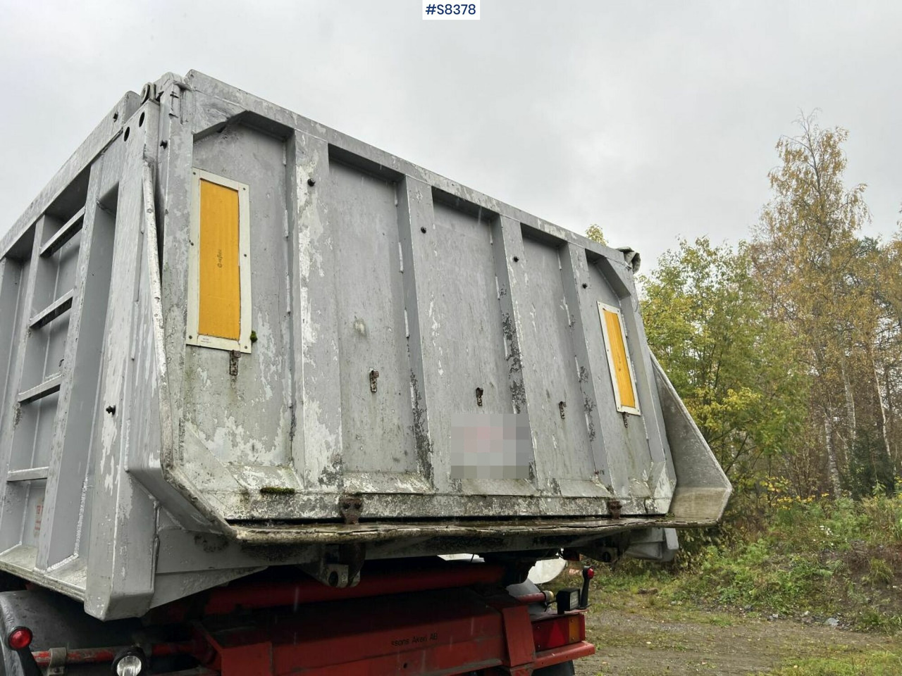 قلابة مقطورة Tipper trailer, Fruehauf TP-87, 4-axles, Dump body Benalu: صور 17