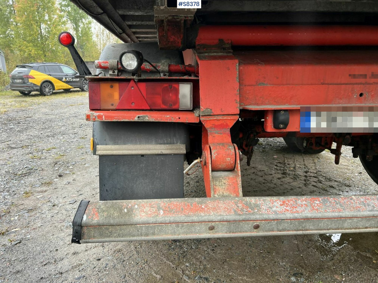 قلابة مقطورة Tipper trailer, Fruehauf TP-87, 4-axles, Dump body Benalu: صور 15