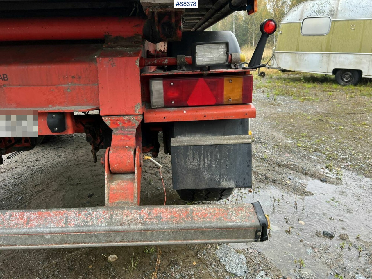 قلابة مقطورة Tipper trailer, Fruehauf TP-87, 4-axles, Dump body Benalu: صور 16