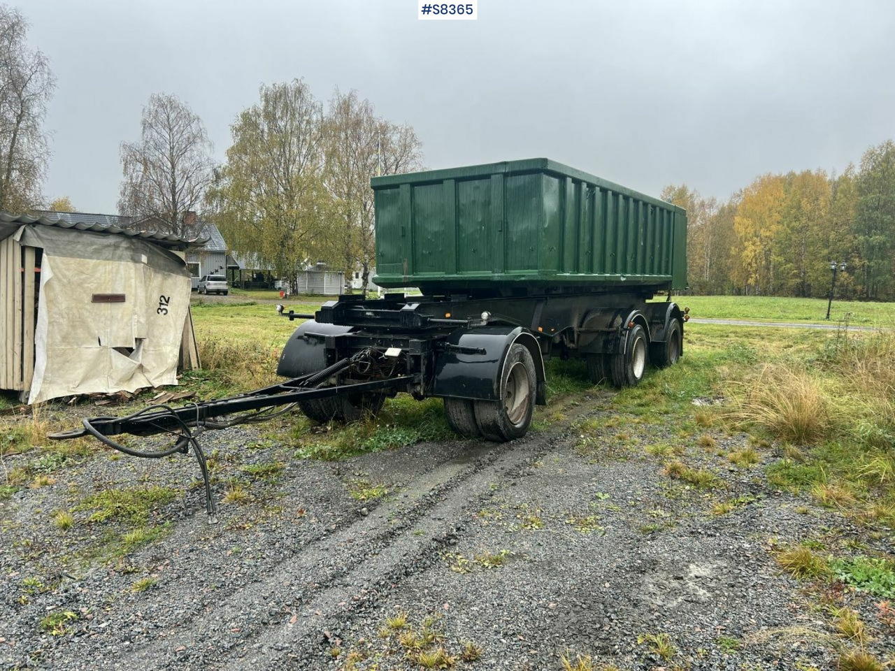 Tipper wagon - BRIAB SLB3P - قلابة مقطورة: صور 1 Tipper wagon - BRIAB SLB3P - قلابة مقطورة: صور 1