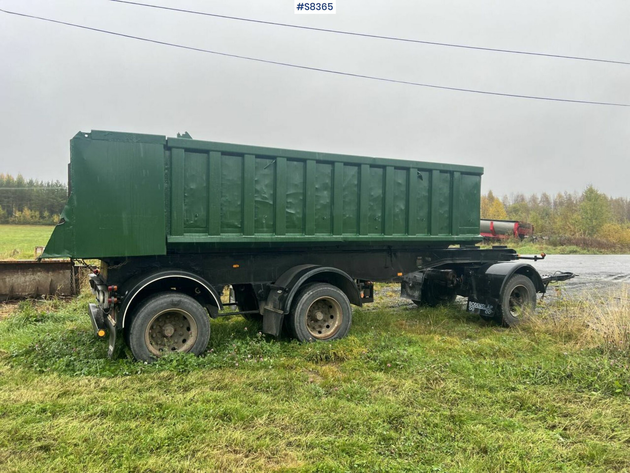 Tipper wagon - BRIAB SLB3P - قلابة مقطورة: صور 2 Tipper wagon - BRIAB SLB3P - قلابة مقطورة: صور 2