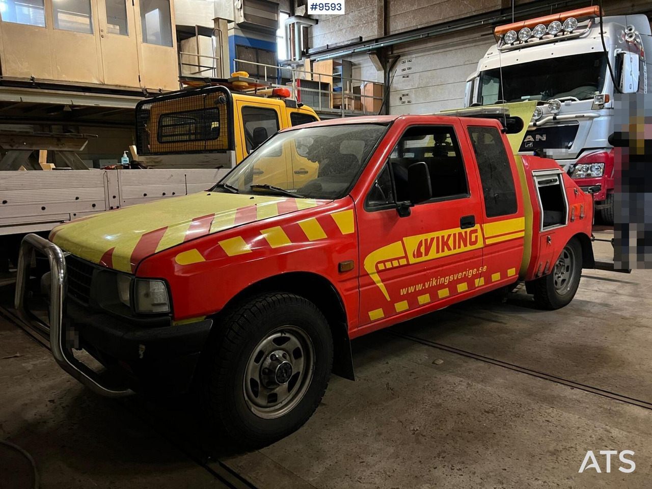 Tow truck OPEL CAMPO-S Rep Object - سيارة السحب للتصليح: صور 1 Tow truck OPEL CAMPO-S Rep Object - سيارة السحب للتصليح: صور 1