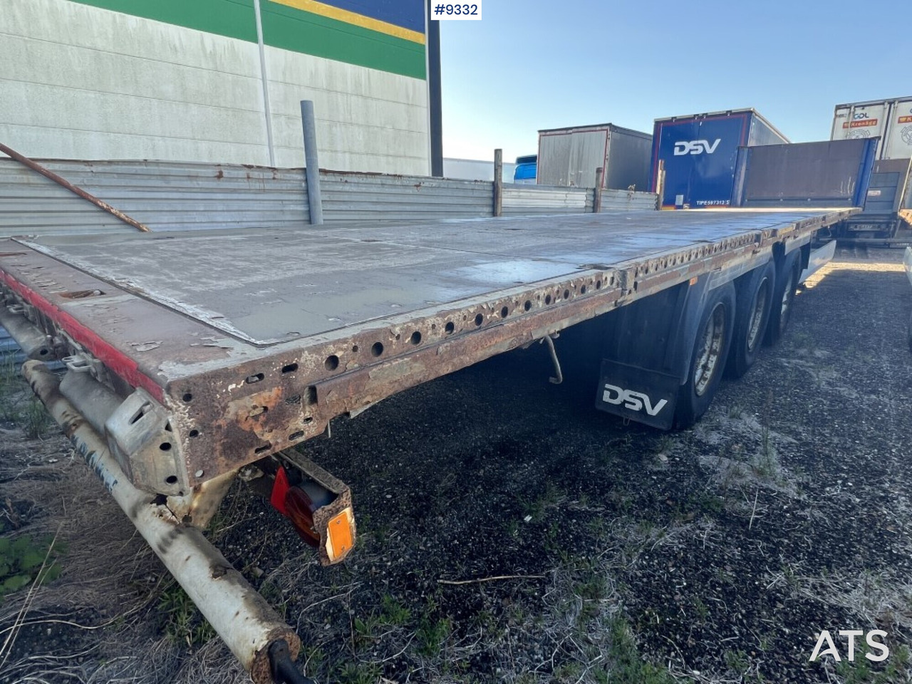 Trailer KRONE SD open flatbed - نصف مقطورة مسطحة: صور 3 Trailer KRONE SD open flatbed - نصف مقطورة مسطحة: صور 3