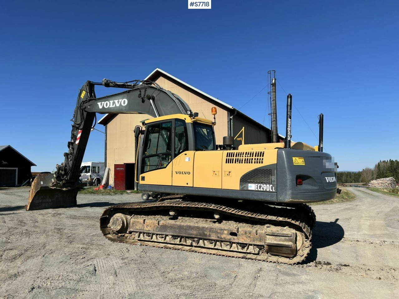 VOLVO EC 290 CL WITH DIGGING SYSTEM AND GEAR (SEE VIDEO) - حفارة: صور 3 VOLVO EC 290 CL WITH DIGGING SYSTEM AND GEAR (SEE VIDEO) - حفارة: صور 3