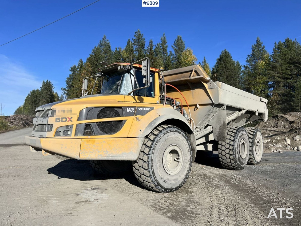 Volvo A40G dump truck - شاحنة مفصلية: صور 2 Volvo A40G dump truck - شاحنة مفصلية: صور 2